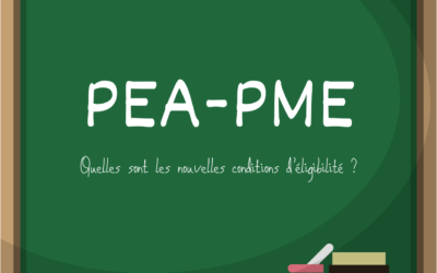 Les nouvelles conditions d’éligibilité du PEA-PME